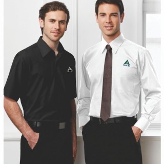 Biz Mens S/S Metro Shirt:White