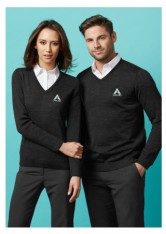 Biz Women's Milano Pullover-Black-Charcoal-Navy 