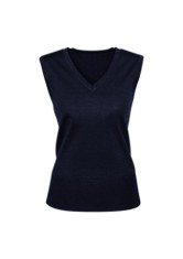 Biz Women's Milano Vest-Black-Charcoal-Navy 