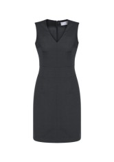 Women's Comfort Wool Stretch V Dress 