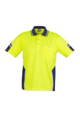 Men's Hi Vis Squad S/S Polo - 